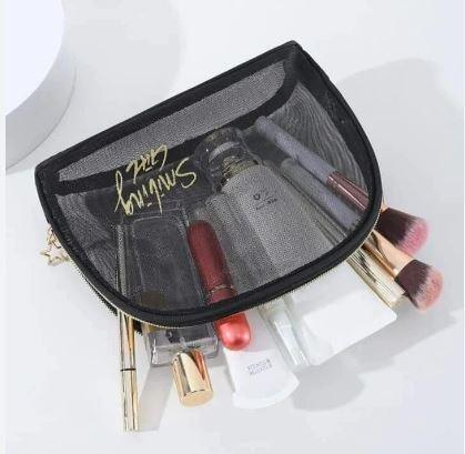 Net Cosmetic Organizer Pouch - Arfa Mart