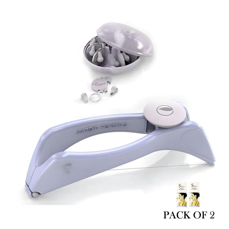 Facial Care Beauty Neck & Body Hair Removal Machine With Threader Tool