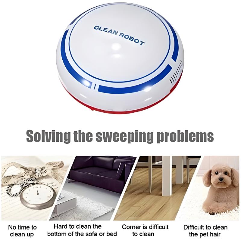 Ultimate Multi-Function One-Key Operation Sweeping Robot Cleaner With Super Storng Suction