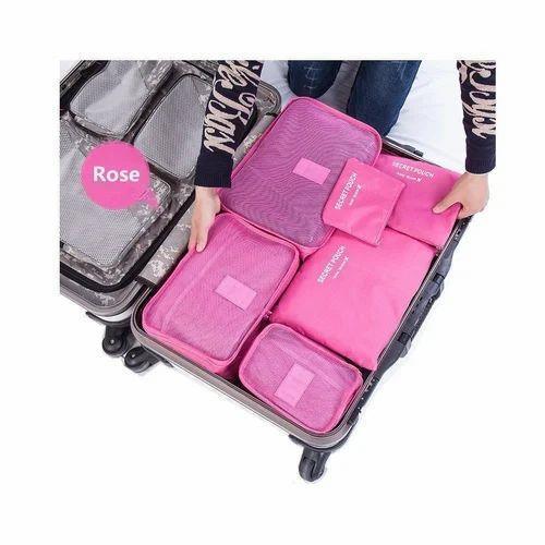 Travel 6 pcs Pouch Organizer - Arfa Mart