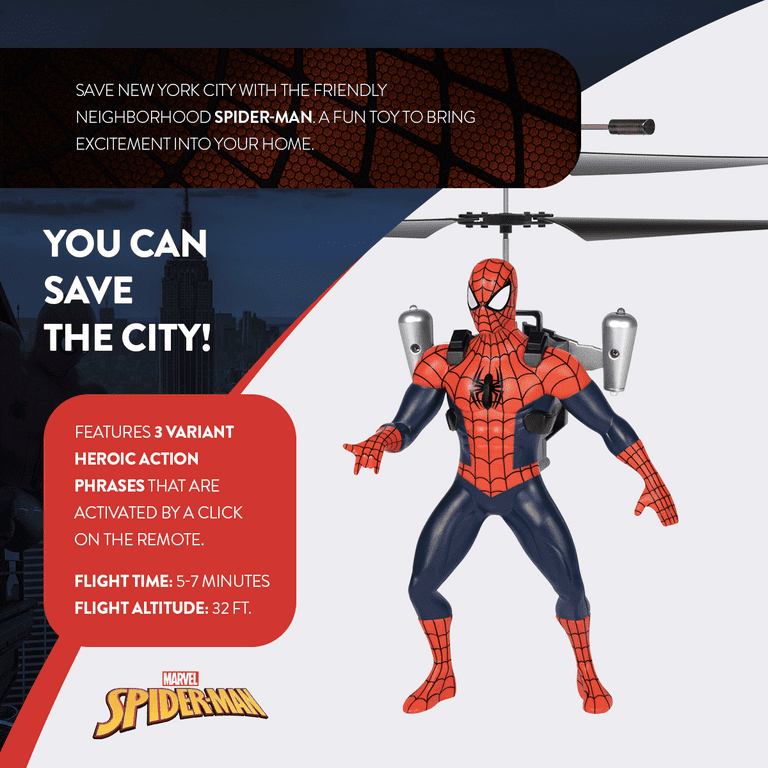 Toy Flying Spider Man Anime Figure Child
