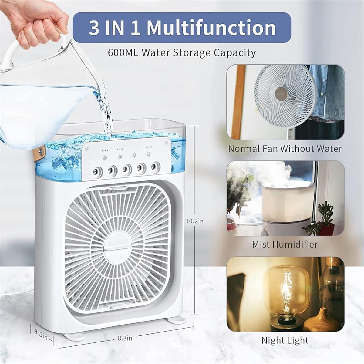 Mini Portable Air Cooling Fan