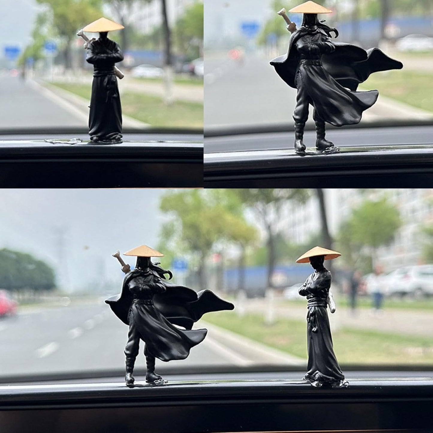Mini Resin Chinese Swordman Figure
