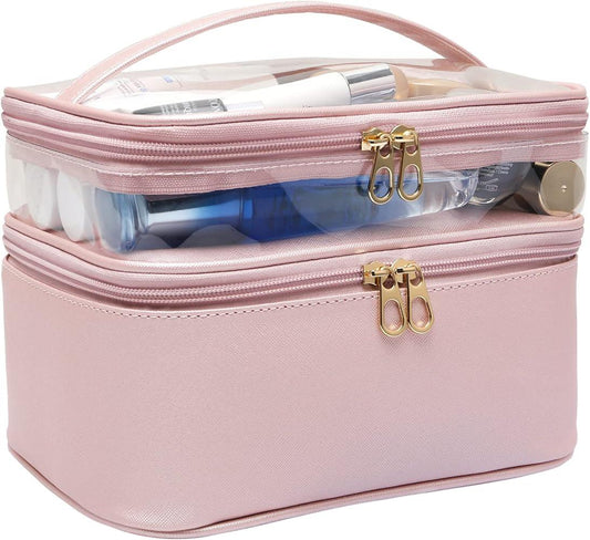 Double Layer Cosmetic Bag