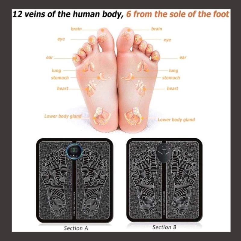 Electrical Muscle Stimulation(EMS) Portable Foot Massager MA-860