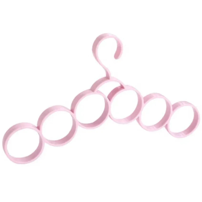 Acrylic 6-Rings Hangers (Pack of 5) - Arfa Mart