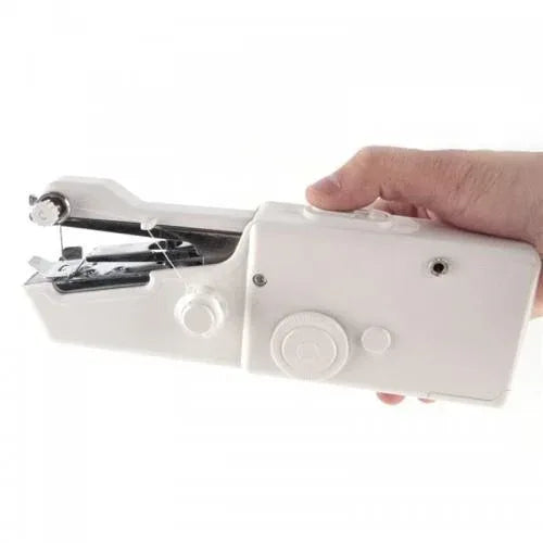 Electric Handheld Sewing Machine Mini Handy Stitch Portable Needlework DIY Clothes Tool - Arfa Mart