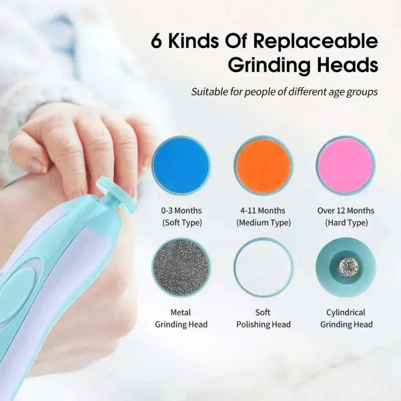 Electric Baby Nail Trimmer - Arfa Mart