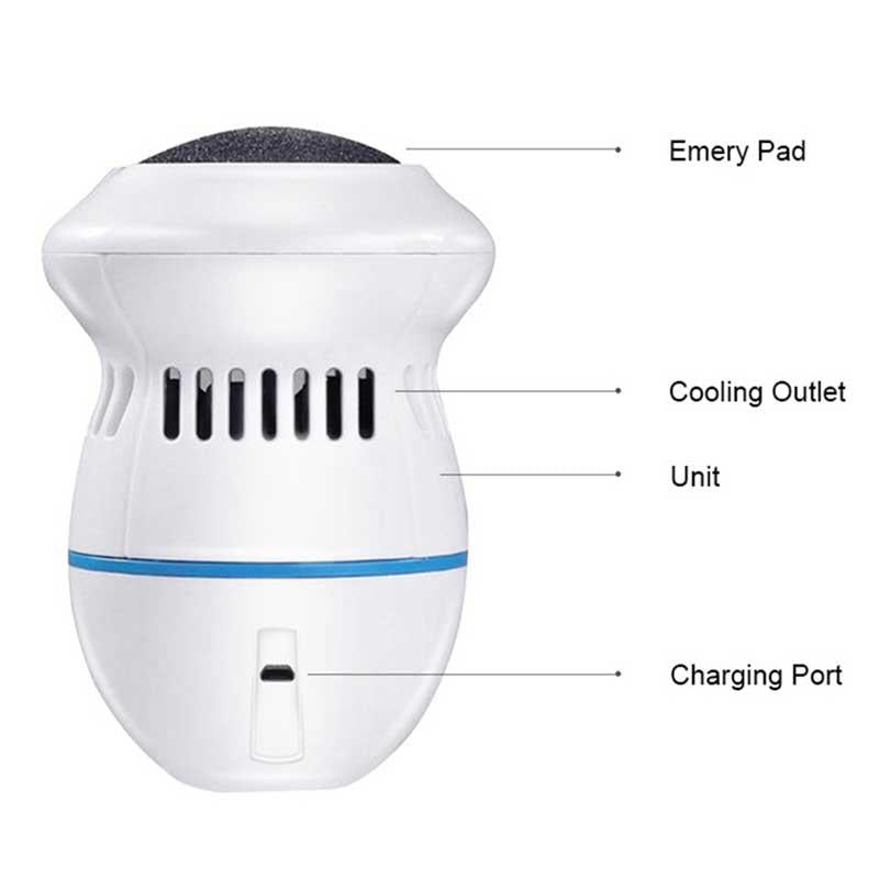 Find Back Callus Remover with Built in vacuum Electric Foot Grinder