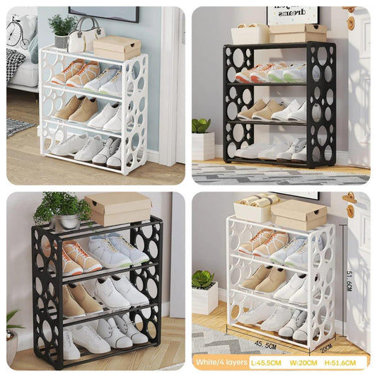 4 Layers Bubble Shape Shoes Rack