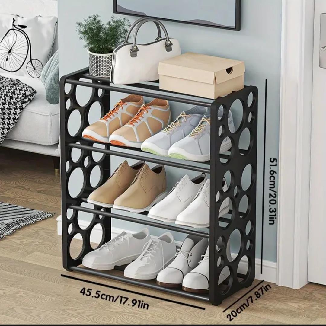 4 Layers Bubble Shape Shoes Rack