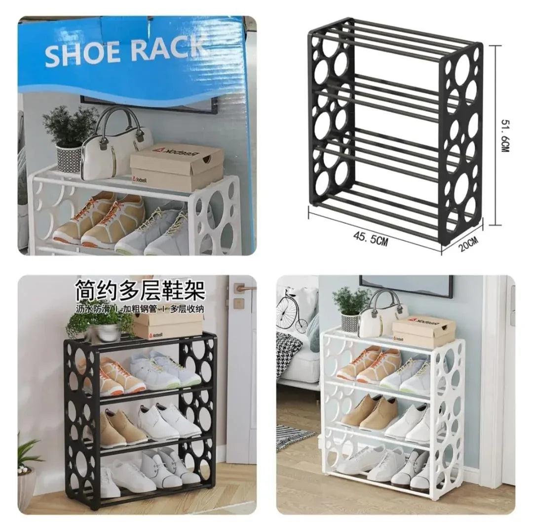 4 Layers Bubble Shape Shoes Rack - Arfa Mart