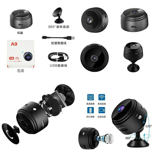 A9 Mini Camera with Magnetic Stand