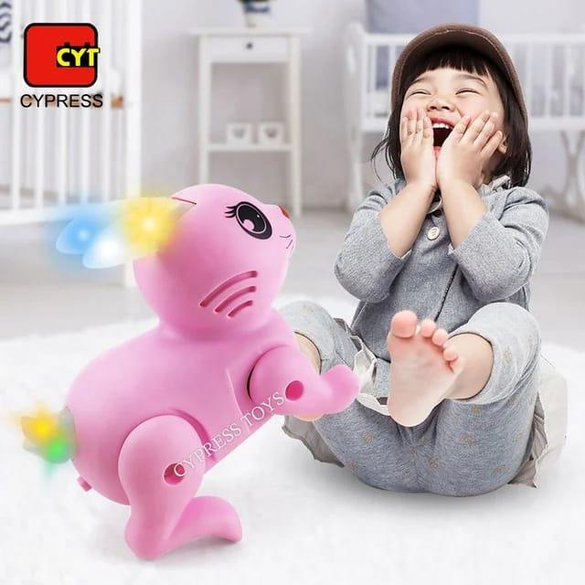 Battery Operated Jumping Rabbit with Lights