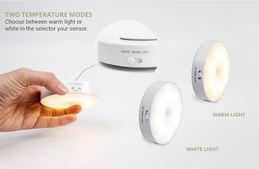 USB Motion Sensor Light Bedroom Night Light Room Decor LED Lamp Rechargeable Home Decoration For Corridors Room Aisles Lighting