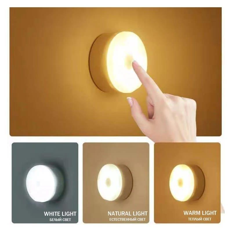 USB Motion Sensor Light Bedroom Night Light Room Decor LED Lamp Rechargeable Home Decoration For Corridors Room Aisles Lighting