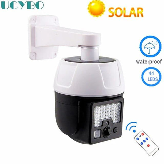 LED Solar Dummy Camera Light Automatic Induction Fake Camera Light with Remote control
