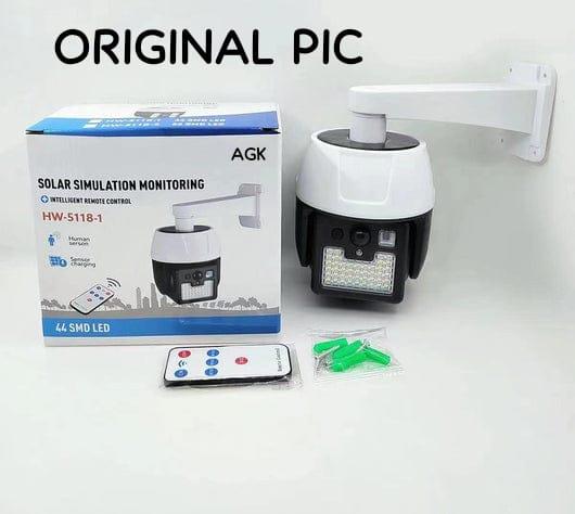 LED Solar Dummy Camera Light Automatic Induction Fake Camera Light with Remote control