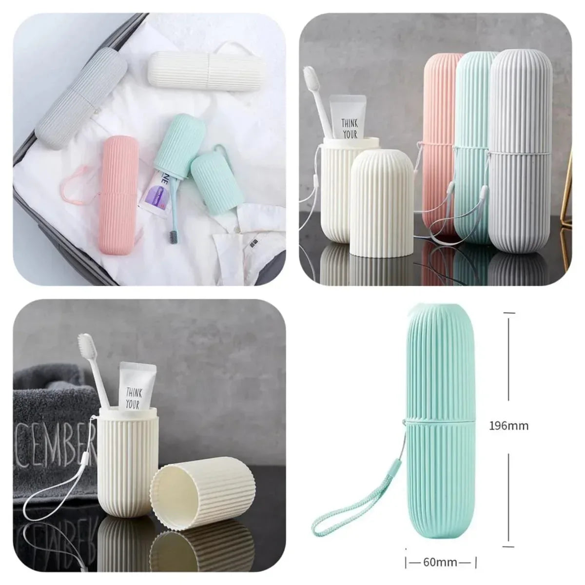 Travel Toothpaste Case Organizer - Arfa Mart