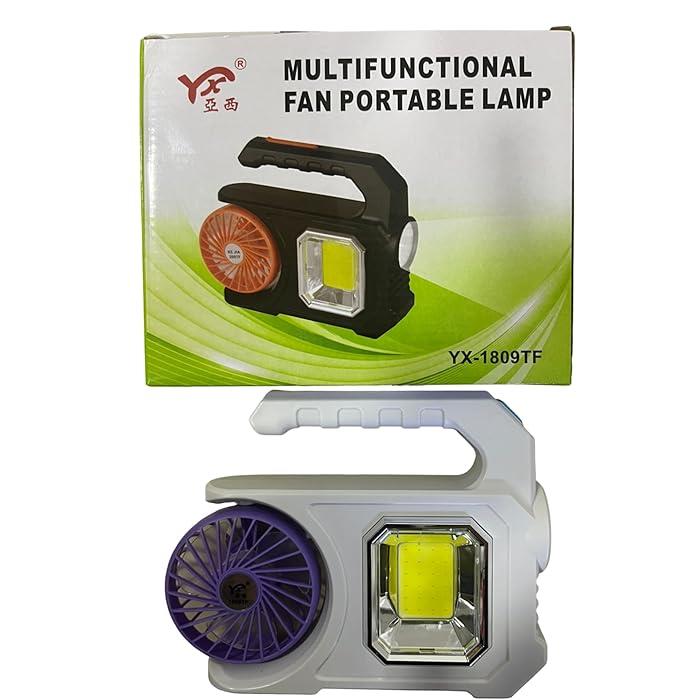 Multifunctional fan portable solar lamp YX-1809TF