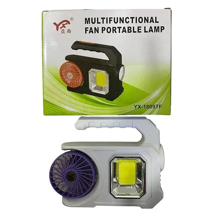 Multifunctional fan portable solar lamp YX-1809TF - Arfa Mart