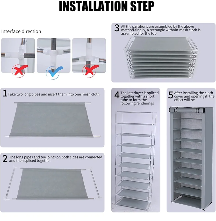 Attachable Cabinet Shoes Rack