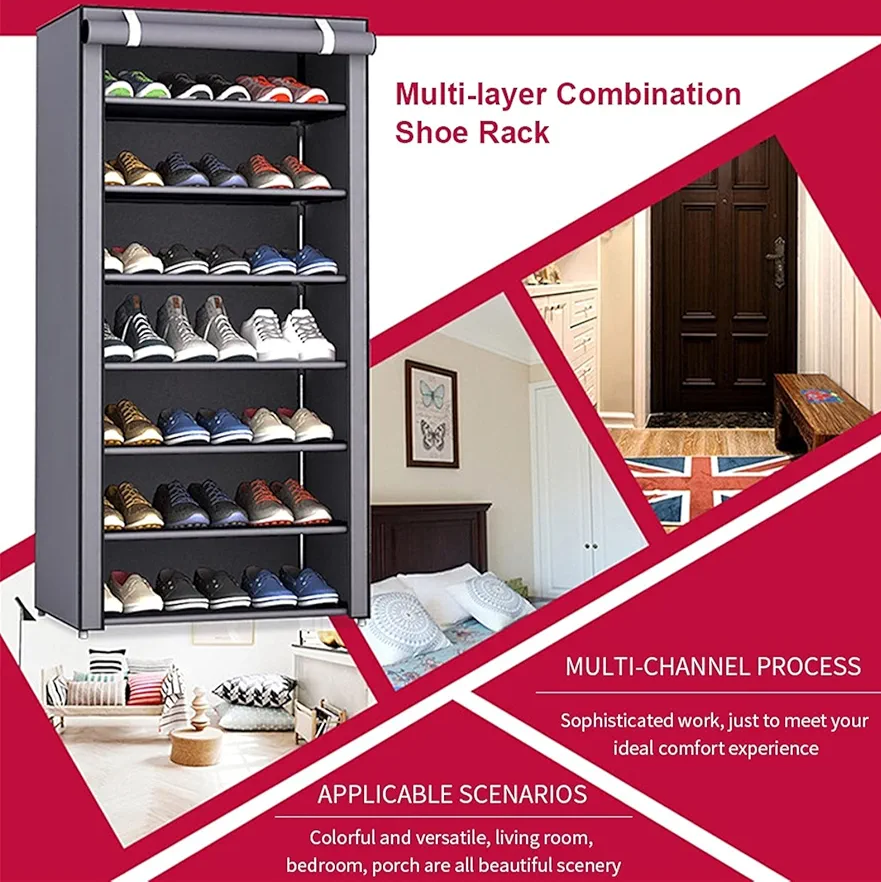 Attachable Cabinet Shoes Rack