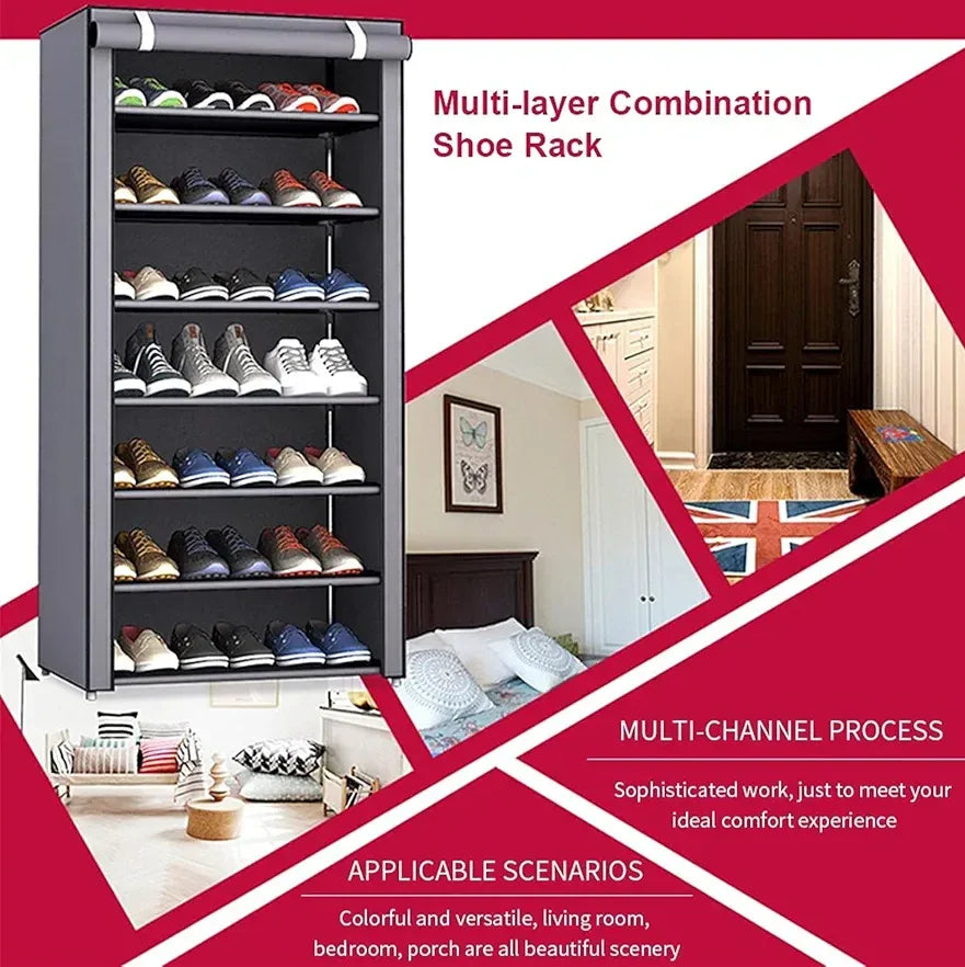 Attachable Cabinet Shoes Rack - Arfa Mart