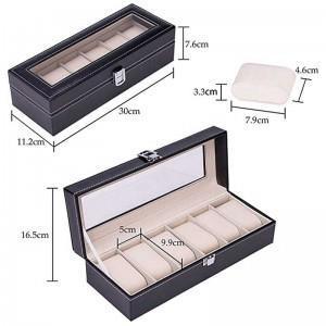 6 Slots Watches Box - Arfa Mart