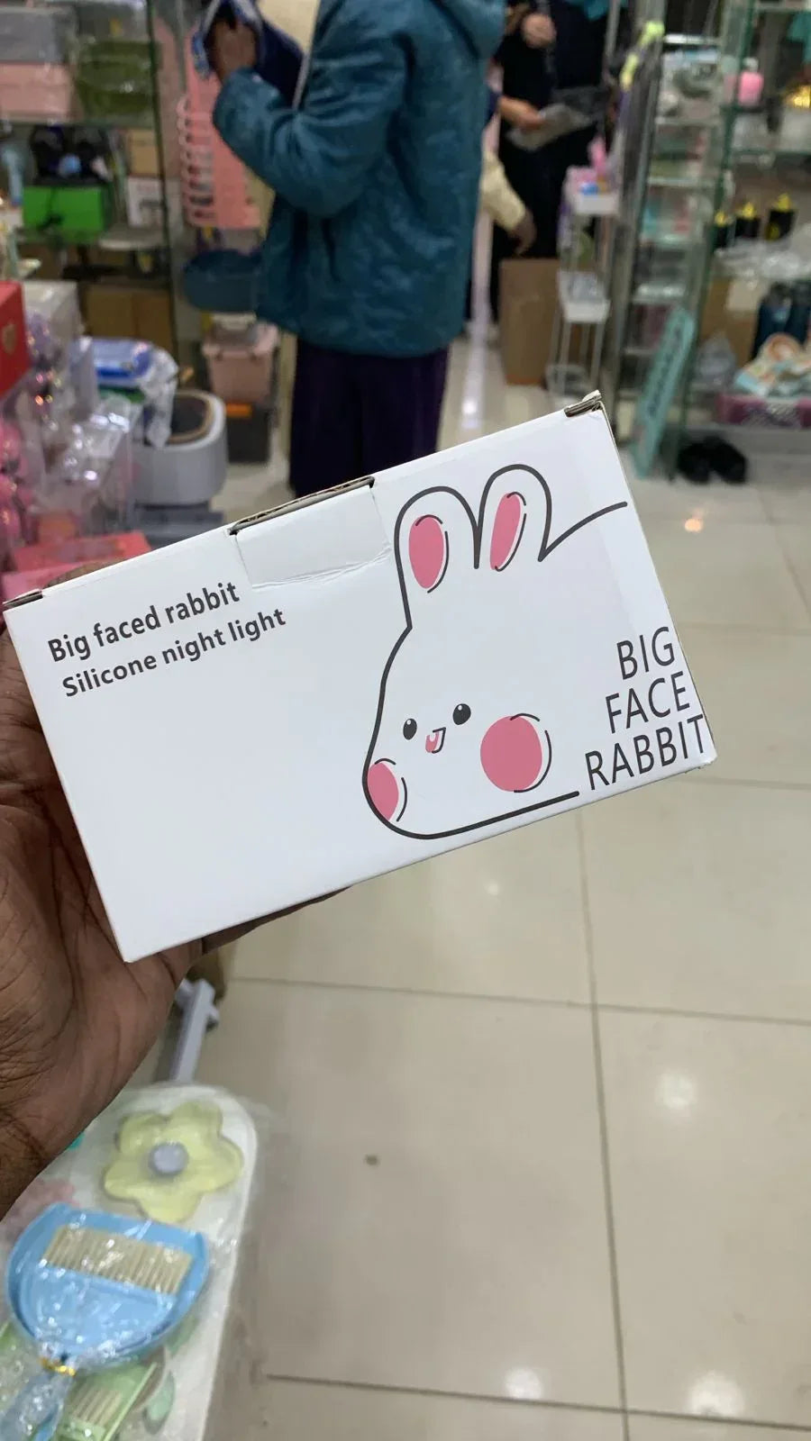 Big Face Rabbit silicone Lamp - Arfa Mart