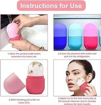 Refresh Skin with Face Ice Roller
