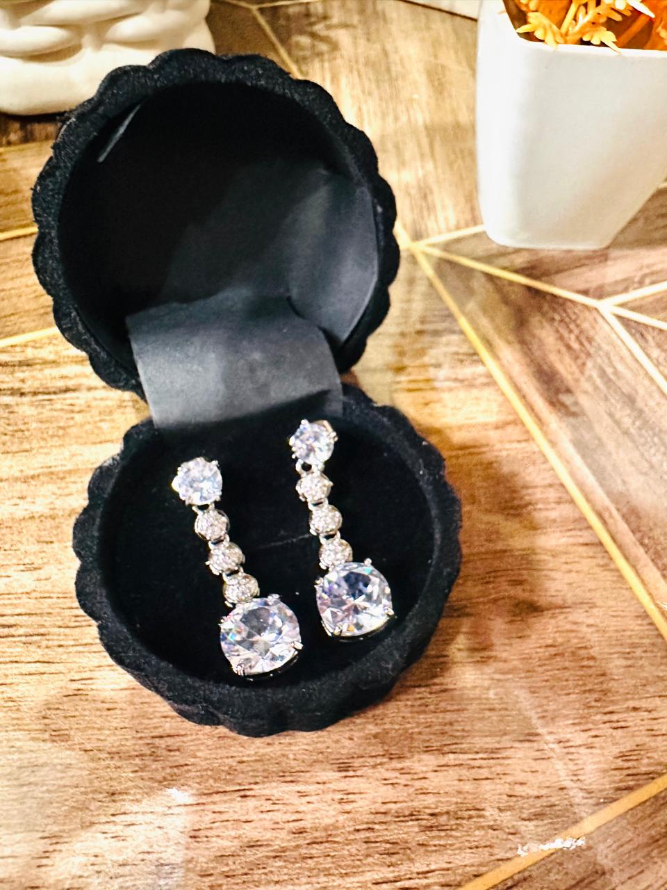 Elegant Stone Earings