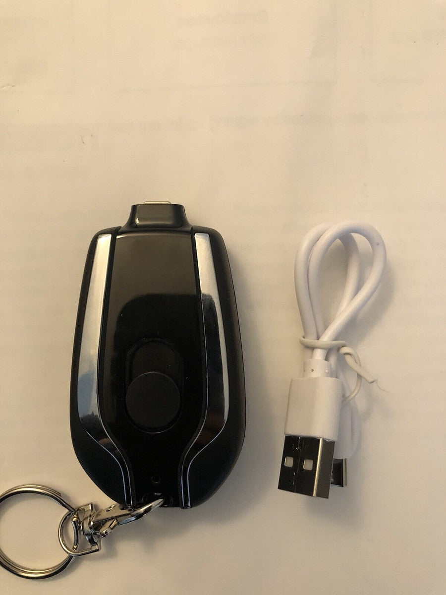 Key Ring Mini Power Bank 1500mAh Portable Charger for Type-C Devices