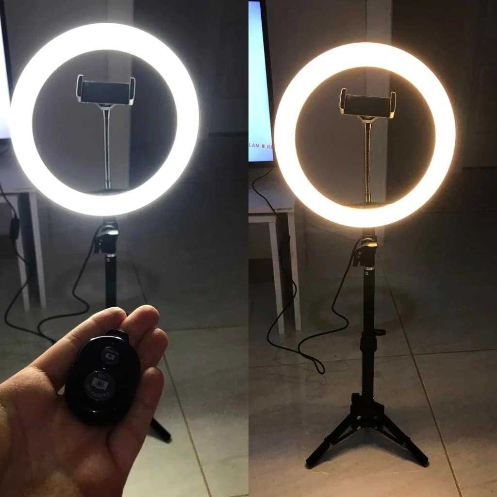 26cm Ring Fill Light with 3 color Modes