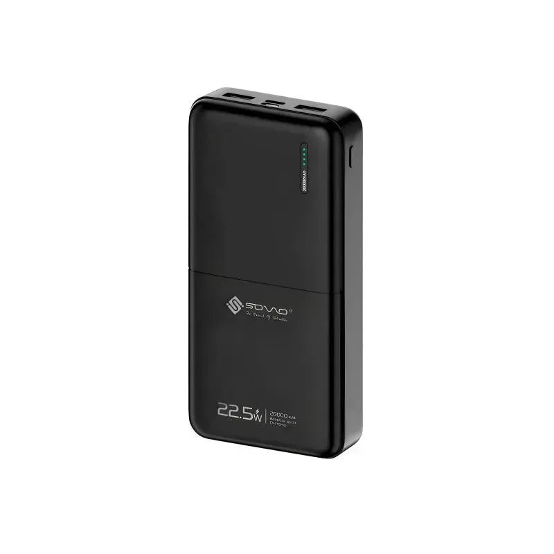 SOVO SPB-625 Refuel 20000mAh Portable Power Bank With PD (22.5W) Fast Charging - Arfa Mart