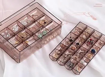 Acrylic Grid Jewelry Organizer