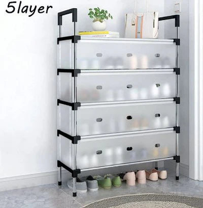 5 / 6 / 7 Layers Dust Proof Shoes Rack