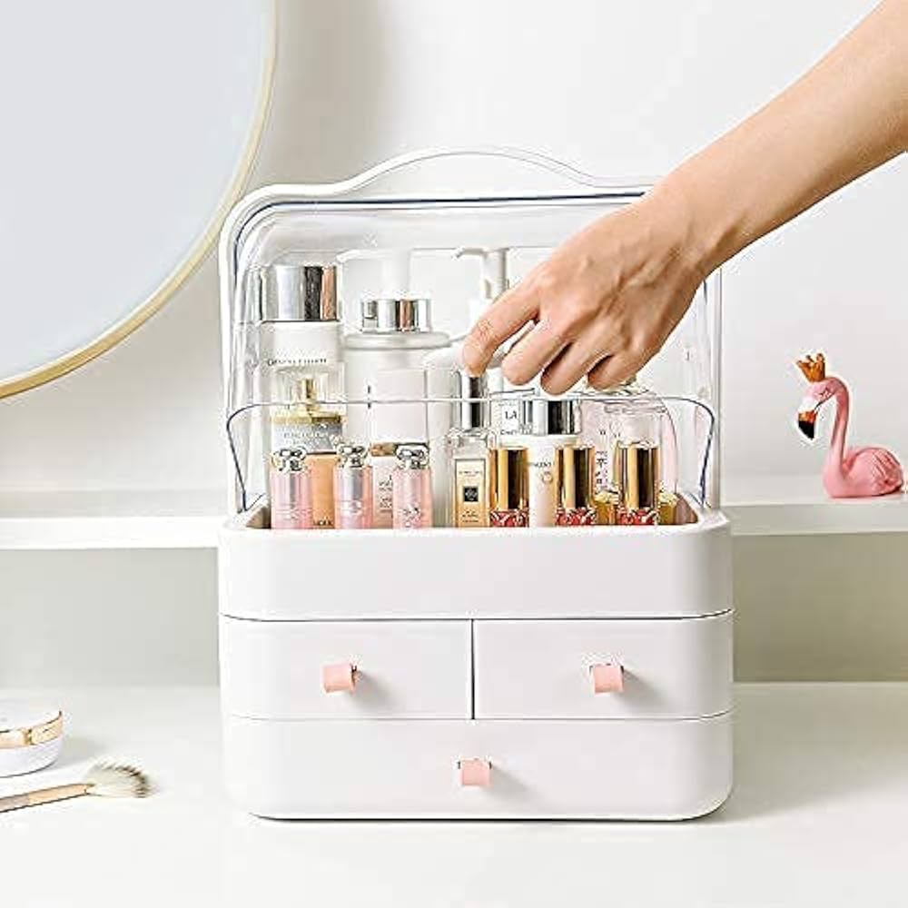 Acrylic Double Side Cosmetic Organizer