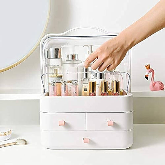 Acrylic Double Side Cosmetic Organizer