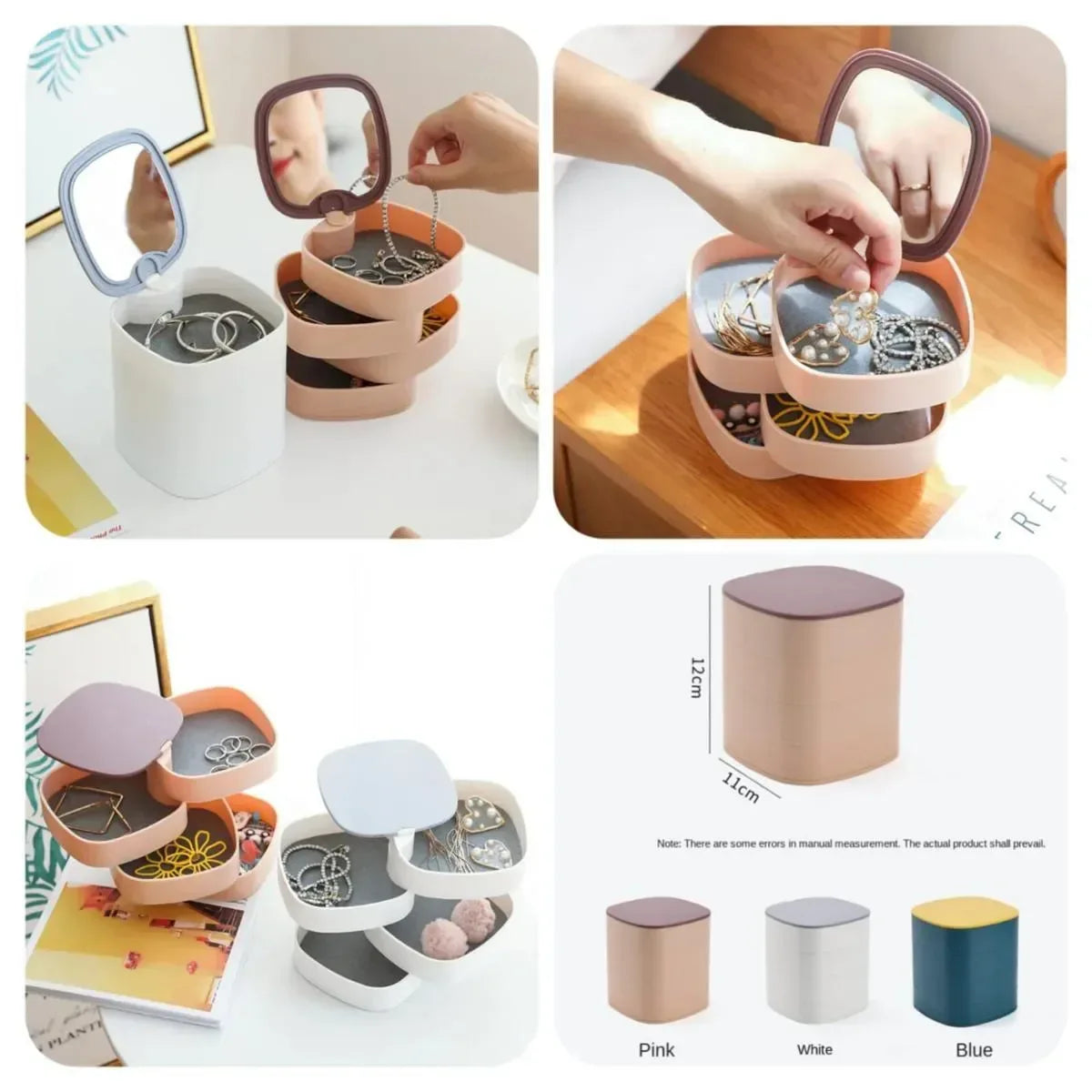 Rotating Jewelry Box - Arfa Mart