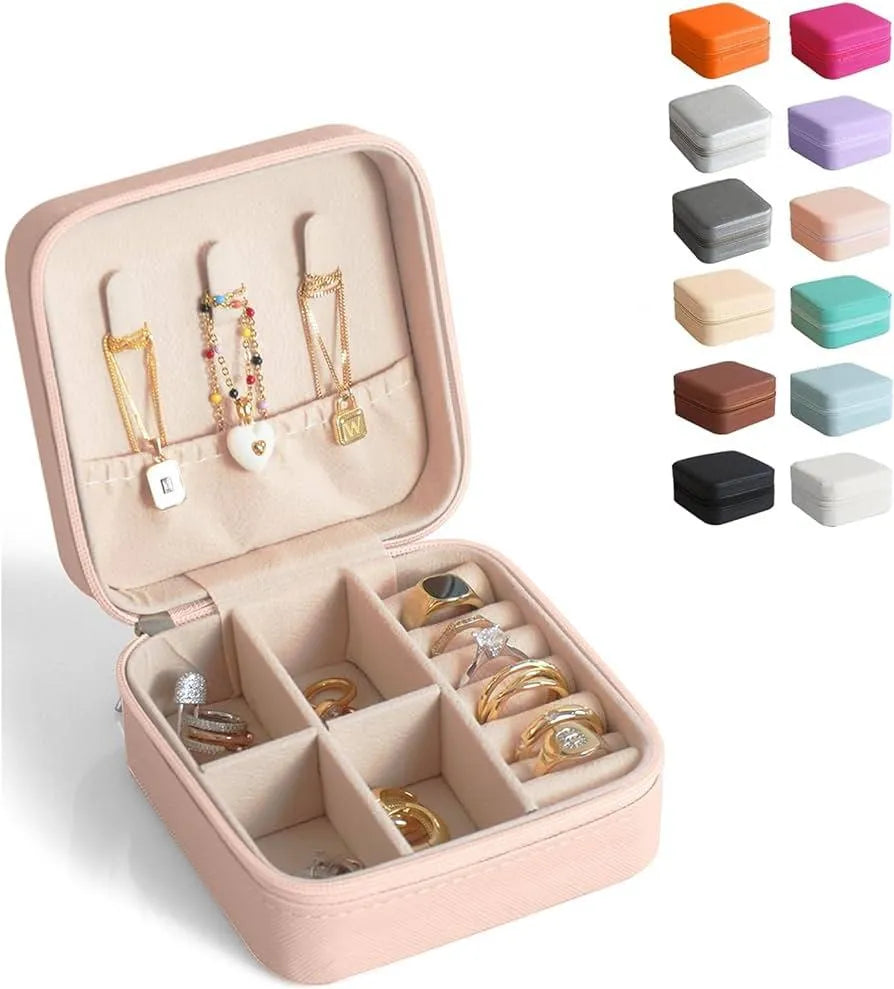 Jewelry Travel Organizer,Portable Small Jewelry Box
