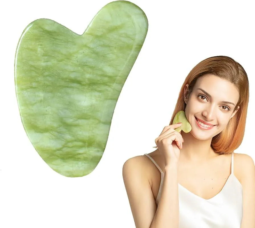 2 in 1 Gua Sha Jade Stone