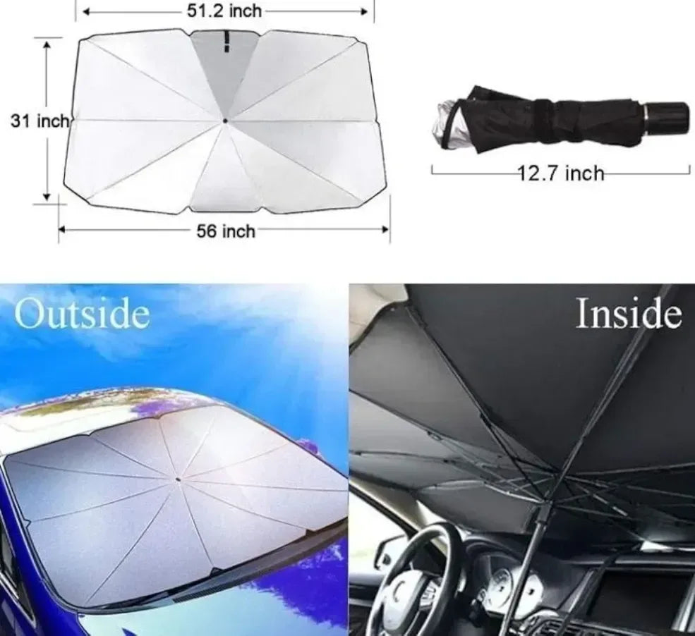Car Sun shade Umbrella - Arfa Mart