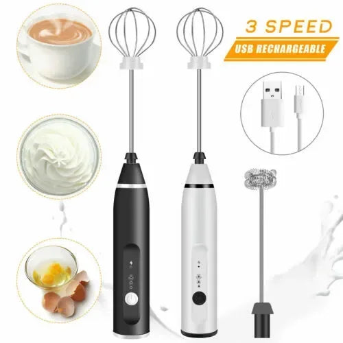 Electric Rechargeable Coffee Beater - Arfa Mart