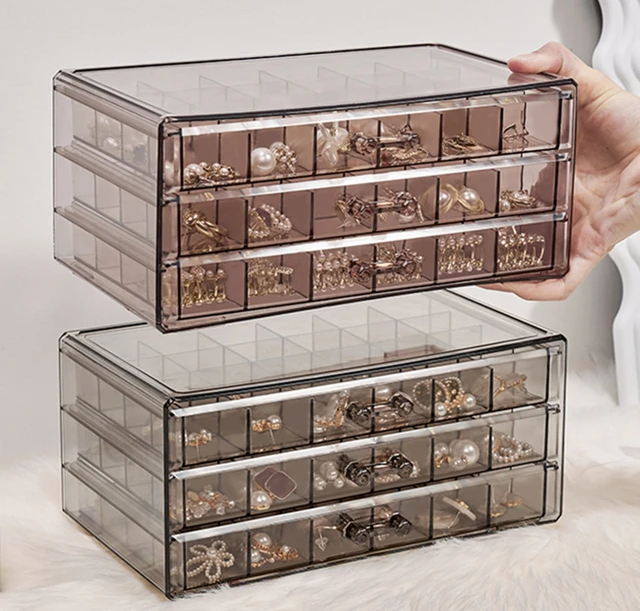 Acrylic Grid Jewelry Organizer