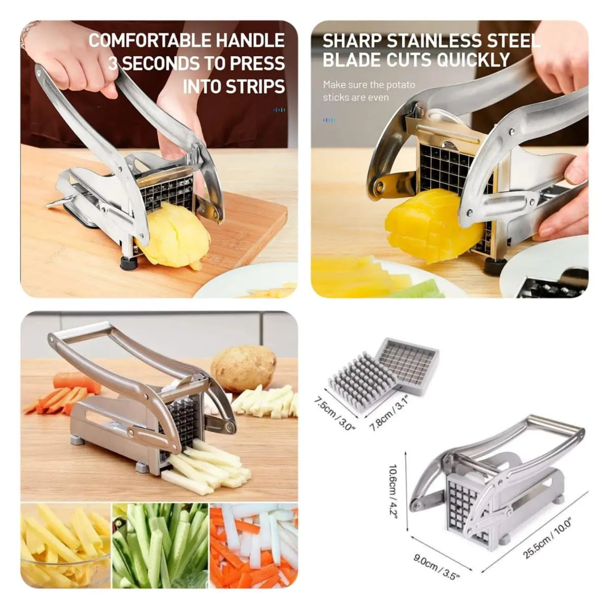 Potato Chipper Chips Cutter