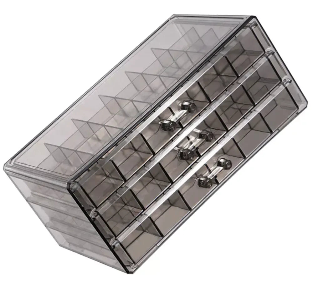 Acrylic Grid Jewelry Organizer - Arfa Mart