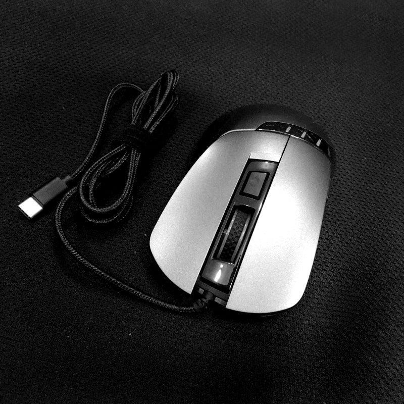 GO5 Extreme Performance Type-C Optical Gaming Mouse with Adjustable DPI, Lighting Effects For Pro Gamers - Arfa Mart
