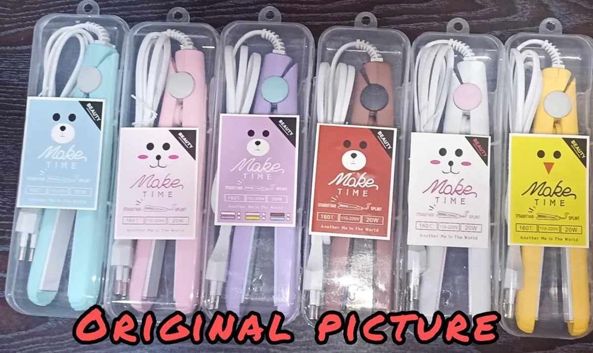 Mini Hair Straightener Flat Iron