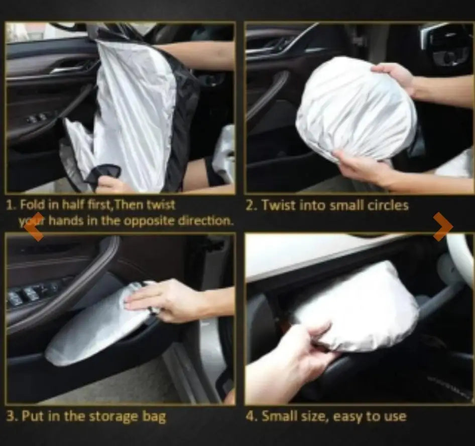 Car Windshield Sun Shade Front Window Block UV Rays & Sun Heat